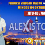 Prediksi Virdsam Toto Macau 4 Oktober 2020 prediksi-virdsam-toto macau-4-oktober-2020